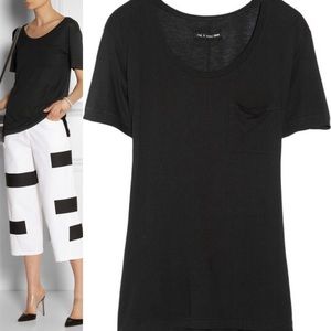 Rag & Bone The Pocket Tee jersey T-shirt black L